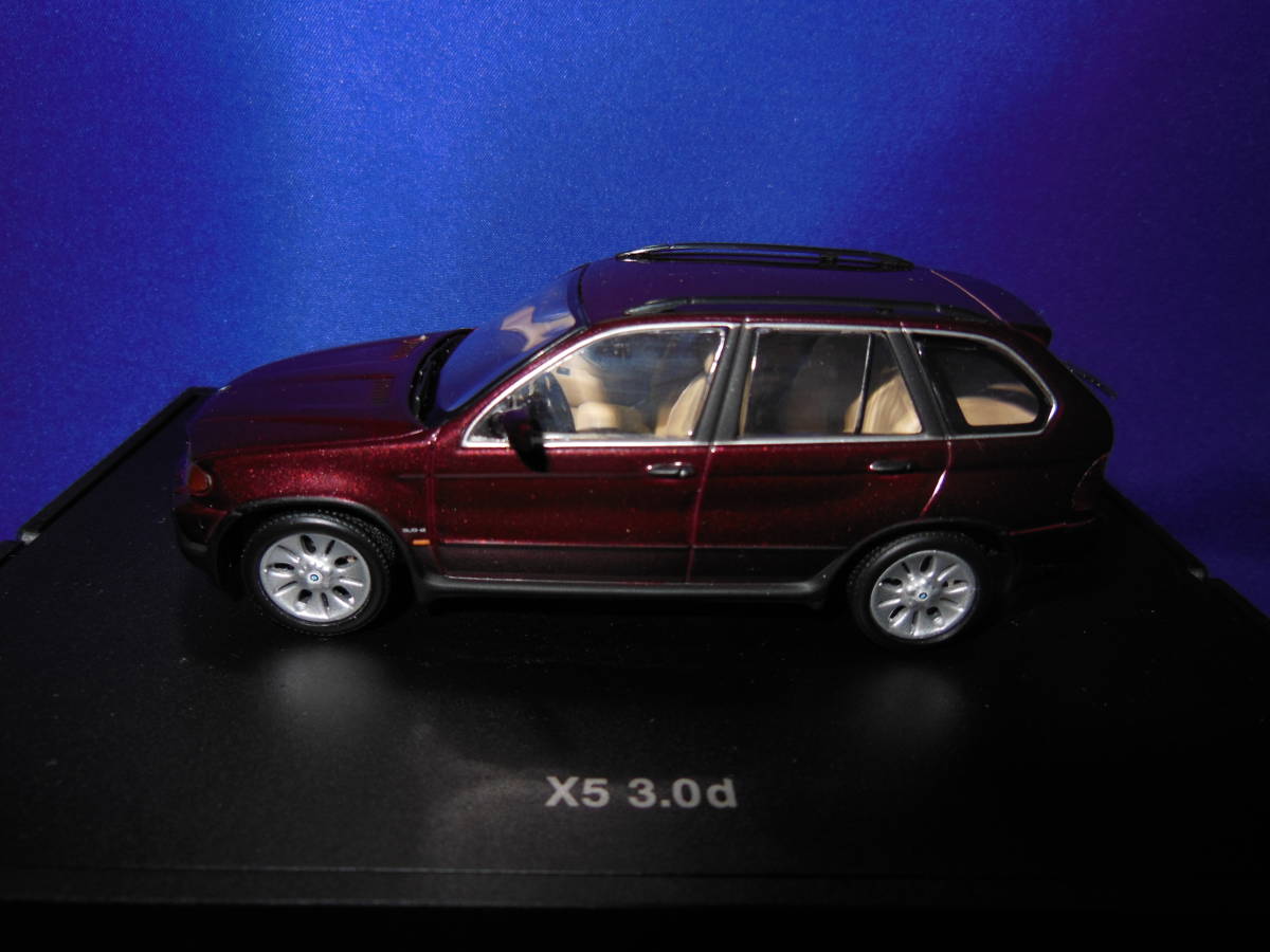 1/43　BMW　X5　3.0ｄ　ワインレッド　絶版　ディーラー限定_画像2