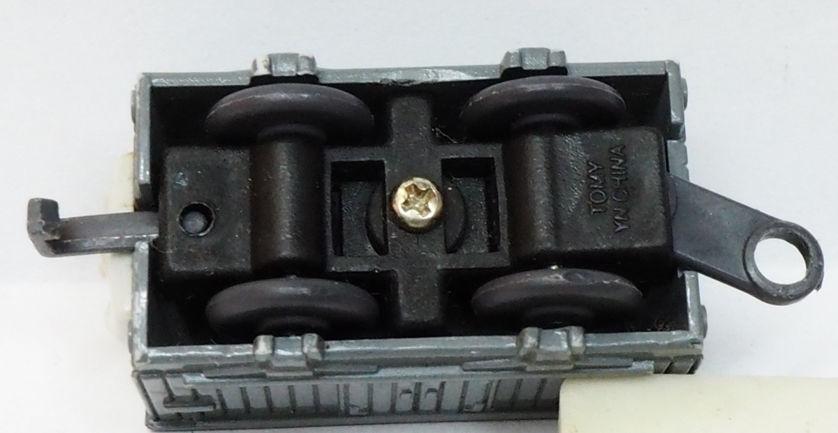  Capsule Plarail [ roof attaching face attaching . car gray zen my less vehicle ] Thomas the Tank Engine * locomotive TOMY Tommy [ used * body only ] including carriage 