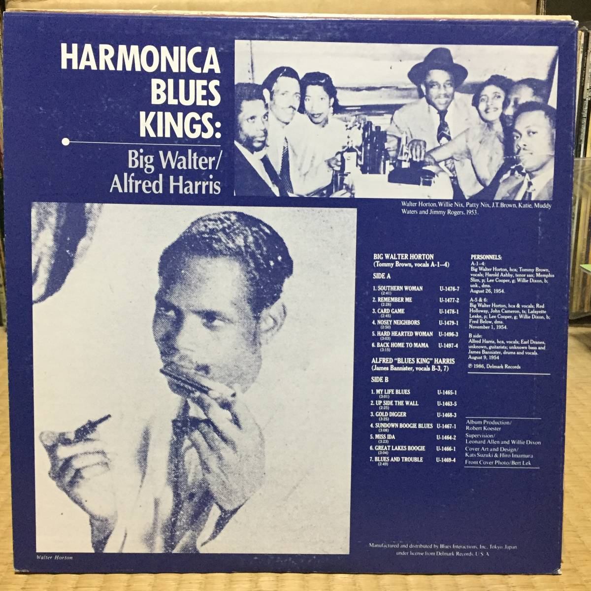 Big Walter,Alfred Harris/Harmonica Blues Kings_画像2