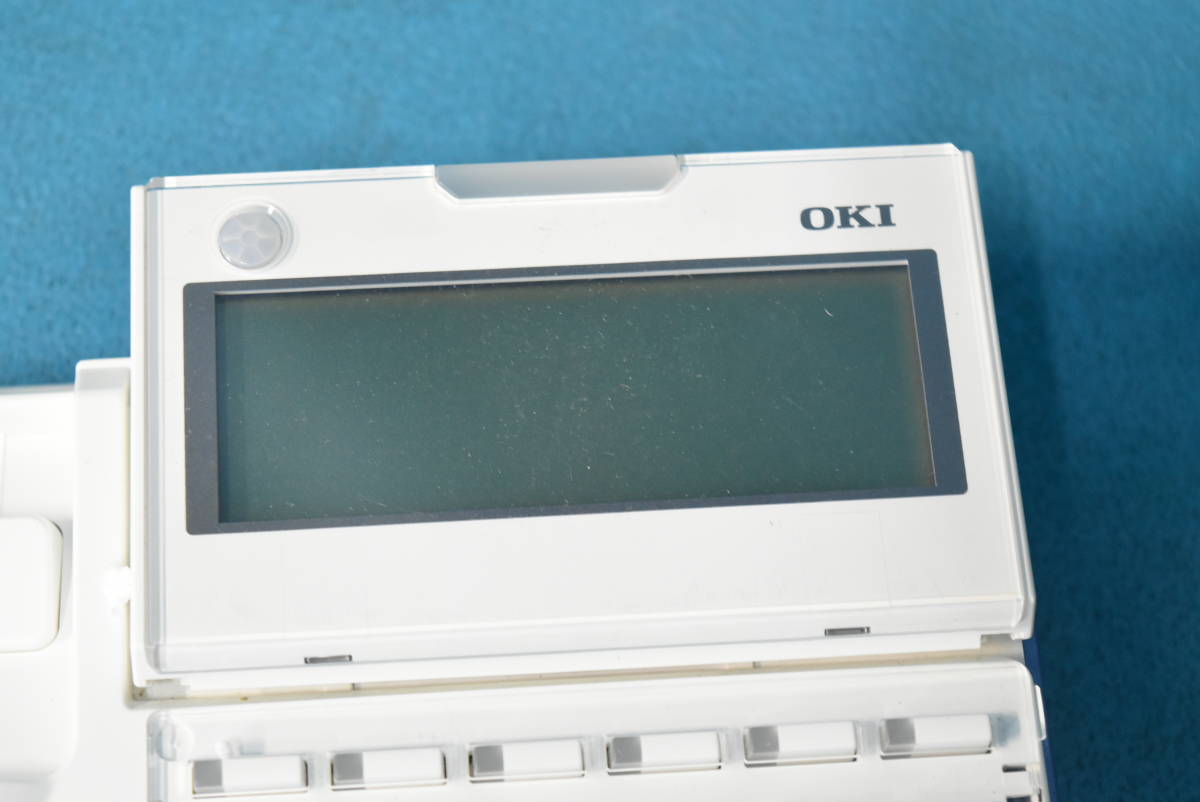 OKI/沖電気　ビジネスフォン/30ボタン多機能電話機 CrosCore 【MKT/ARC-30DKHF-W】　◆M-498-1(1216)◆_画像7