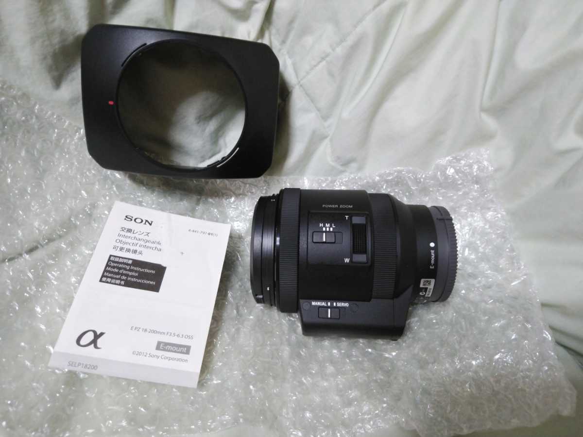 美品 SONY ソニー SELP18200 Eマウント α chesbayresort.com