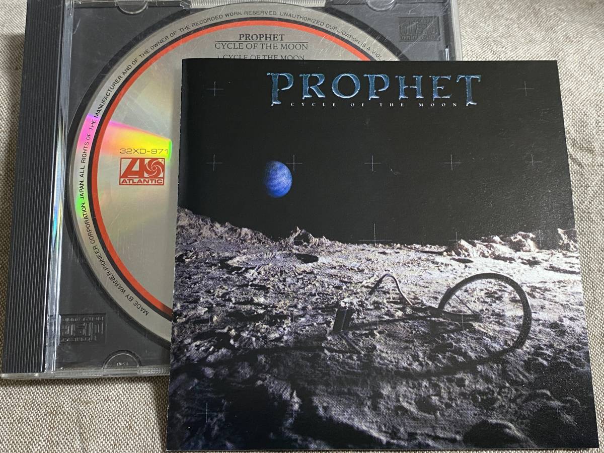 [メロハー] PROPHET - CYCLE OF THE MOON 32XD-971 国内初版 税表記なし3200円盤 廃盤 レア盤
