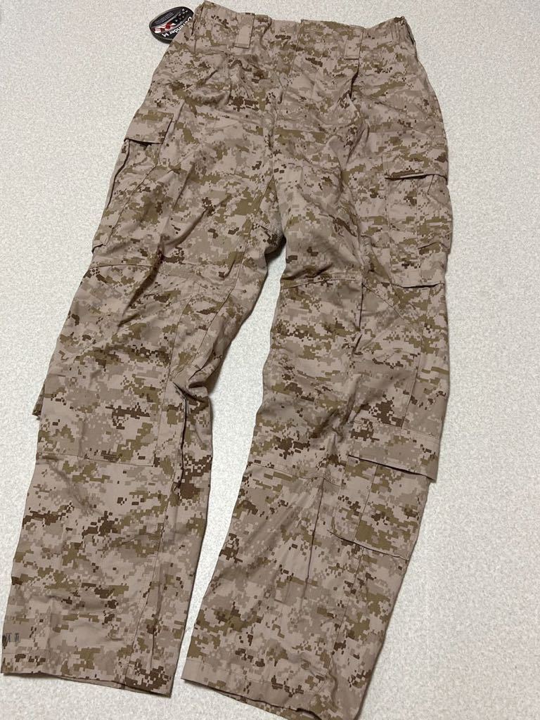 受注生産品 米海兵隊放出品 実物 FROGコンバットシャツ デザートMARPAT 