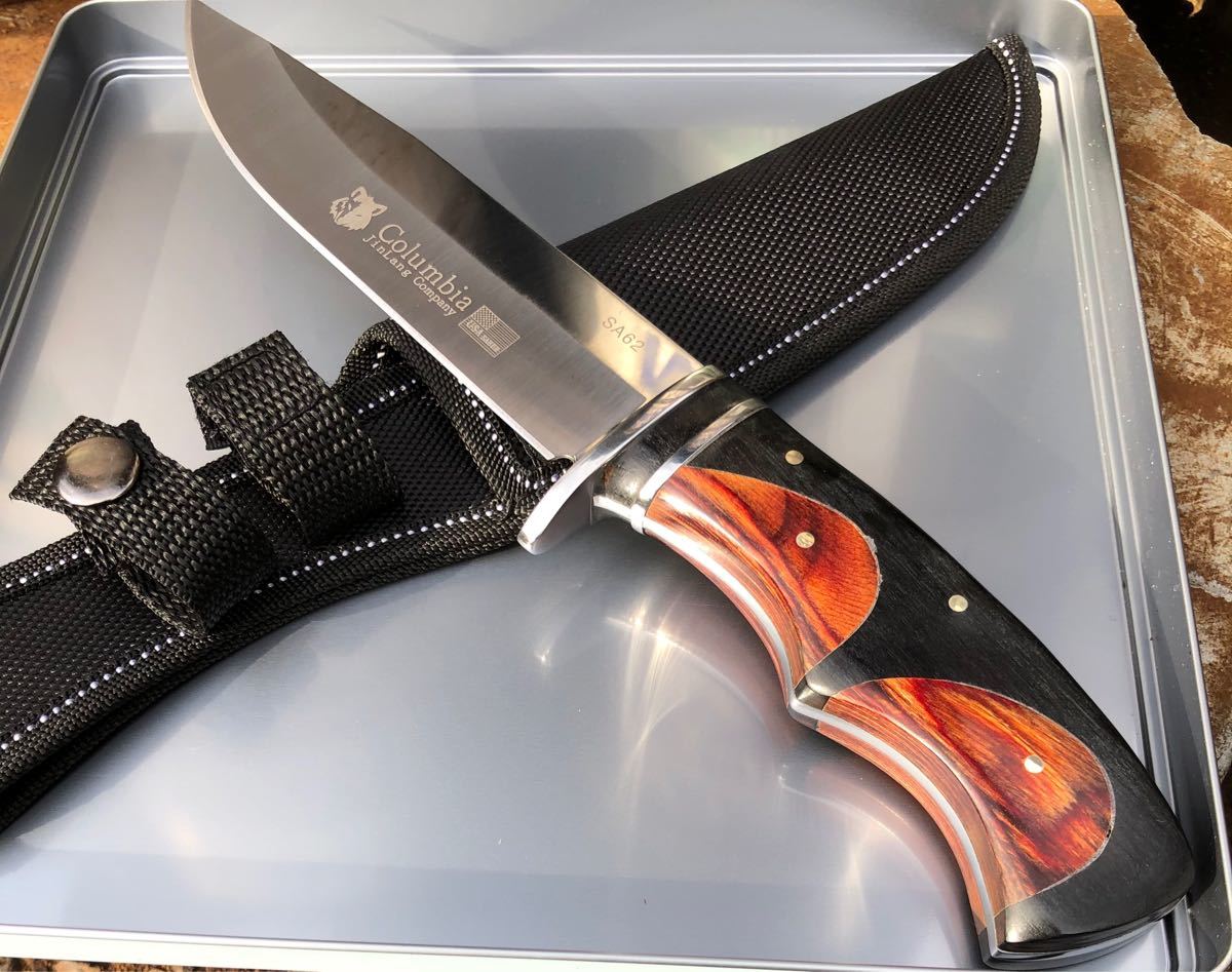SA62 COLUMBIA KNIFE コロンビアナイフ　ウッドハンドルナイフ