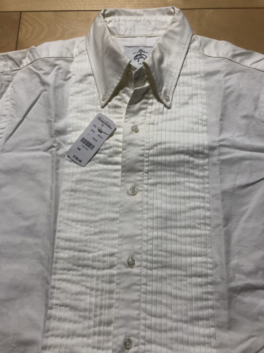 本日セール ブルックスブラザーズ メンズカッターシャツ(長袖)新品2点セット シャツ