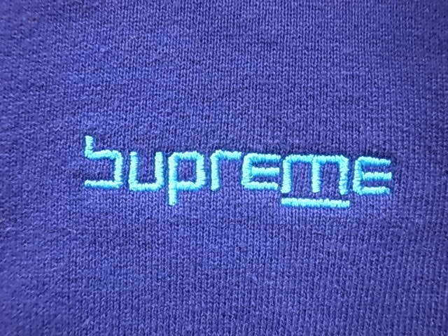 ★ 20SS SUPREME シュプリーム Digital Logo Hooded Sweatshirt デジタル ロゴ スウェット パーカー (ロイヤル青M)GDGR_画像4