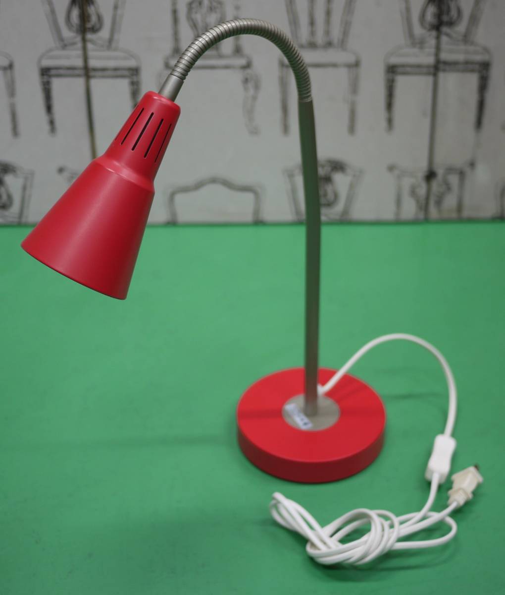  прекрасный товар IKEA Ikea KVARTk Val to рабочая лампа настольное освещение стол лампа красный лампочка есть 80152462