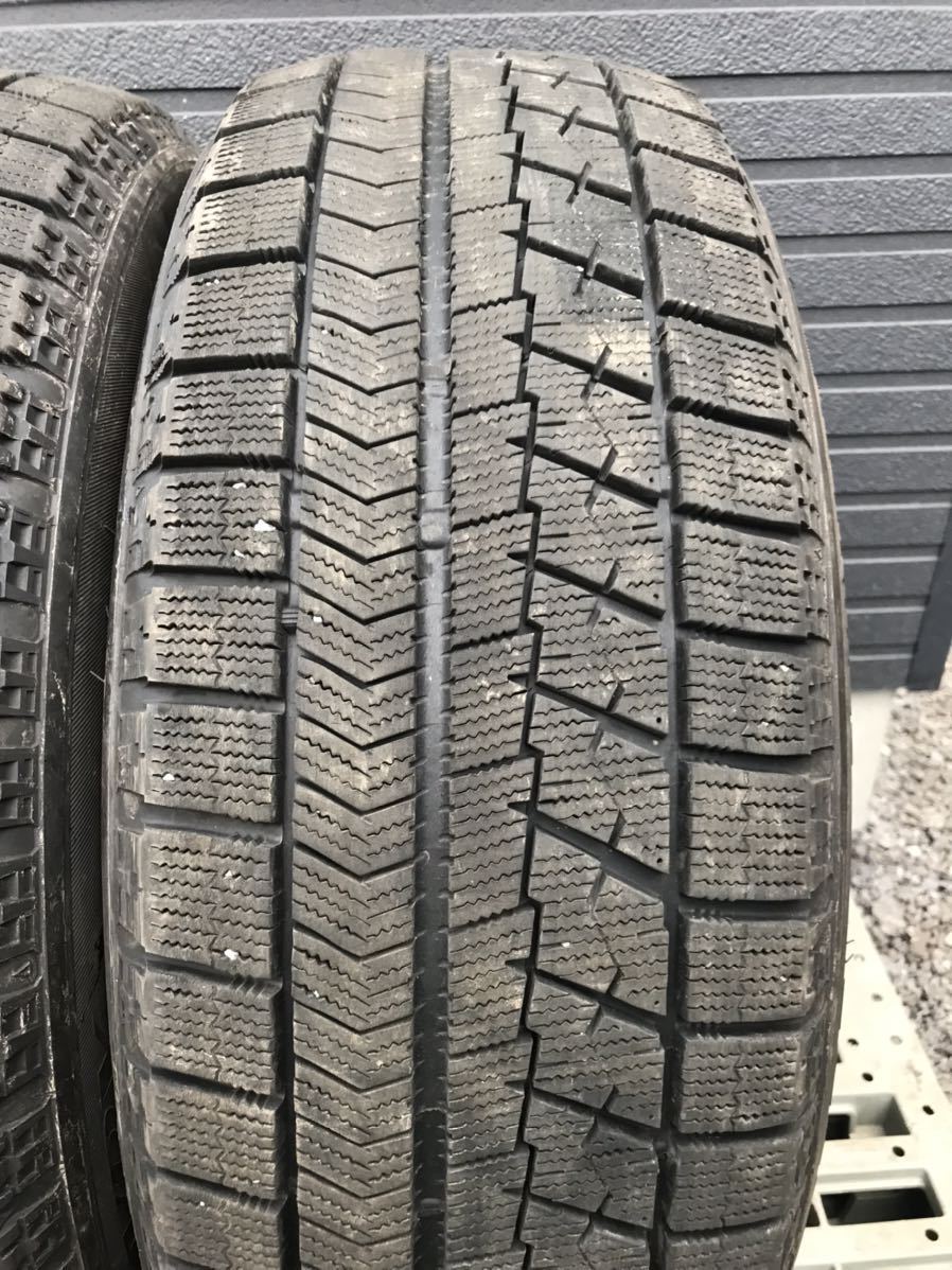 T-13 中古 225/60R17 BRIDGESTONE VRX ブリヂストン ブイアールエックス バリ山 冬タイヤ スタッドレスタイヤ 4本セット 2018年製_画像6