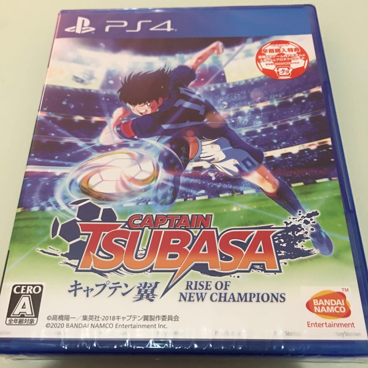 PS4 キャプテン翼 RISE OF NEW CHAMPIONS 新品未開封品　