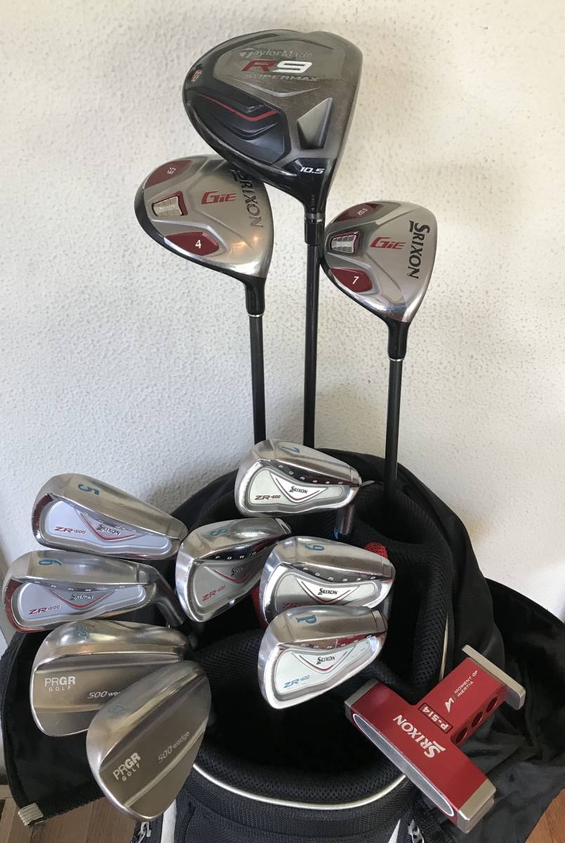 12本セット□スリクソン中心・テーラーメイド・プロギア□SRIXON