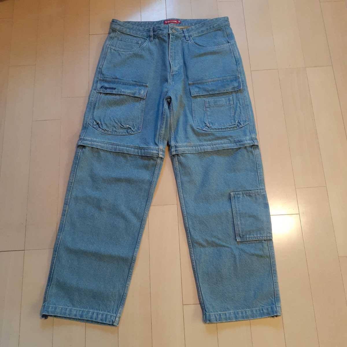 独特な pant utility zip-off Supreme シュプリーム 美品 ジップオフ 引きクーポン シュプリームパンツ Pant Utility Zip-Off Supreme デニム/ジーンズ