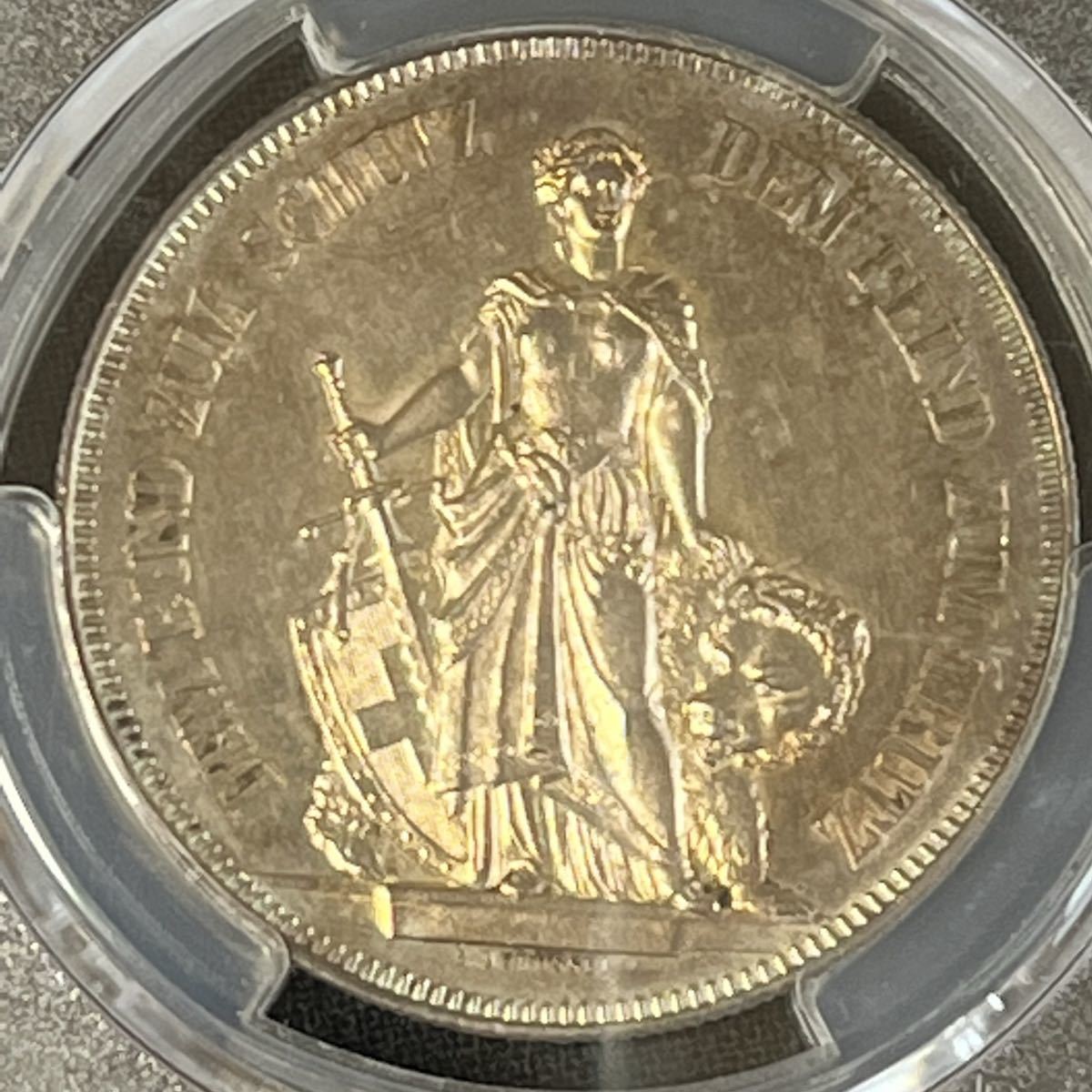 公式 ☆NGC☆1885 ☆NGC☆1885 5フラン スイス www MS62 MS62 ベルン