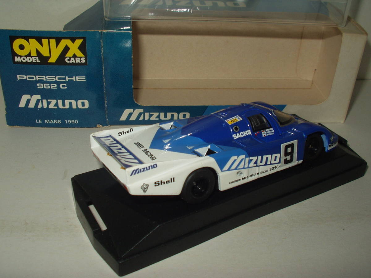 Onyx Made in Portugal Porsche 962-C #9 1990 LeMans MIZUNO / ポルトガル製オニキス 1990ルマン ポルシェ 962-C ミズノ_画像2