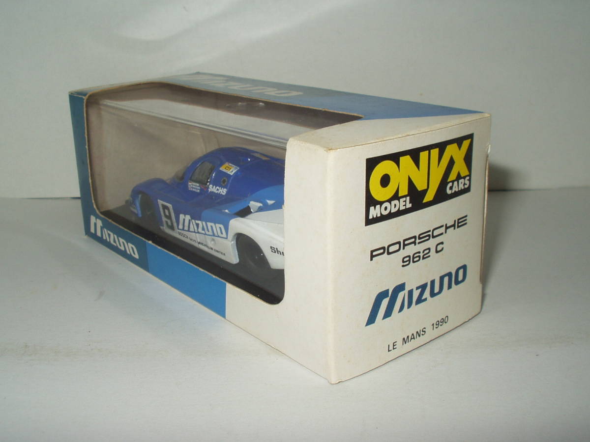 Onyx Made in Portugal Porsche 962-C #9 1990 LeMans MIZUNO / ポルトガル製オニキス 1990ルマン ポルシェ 962-C ミズノ_画像8