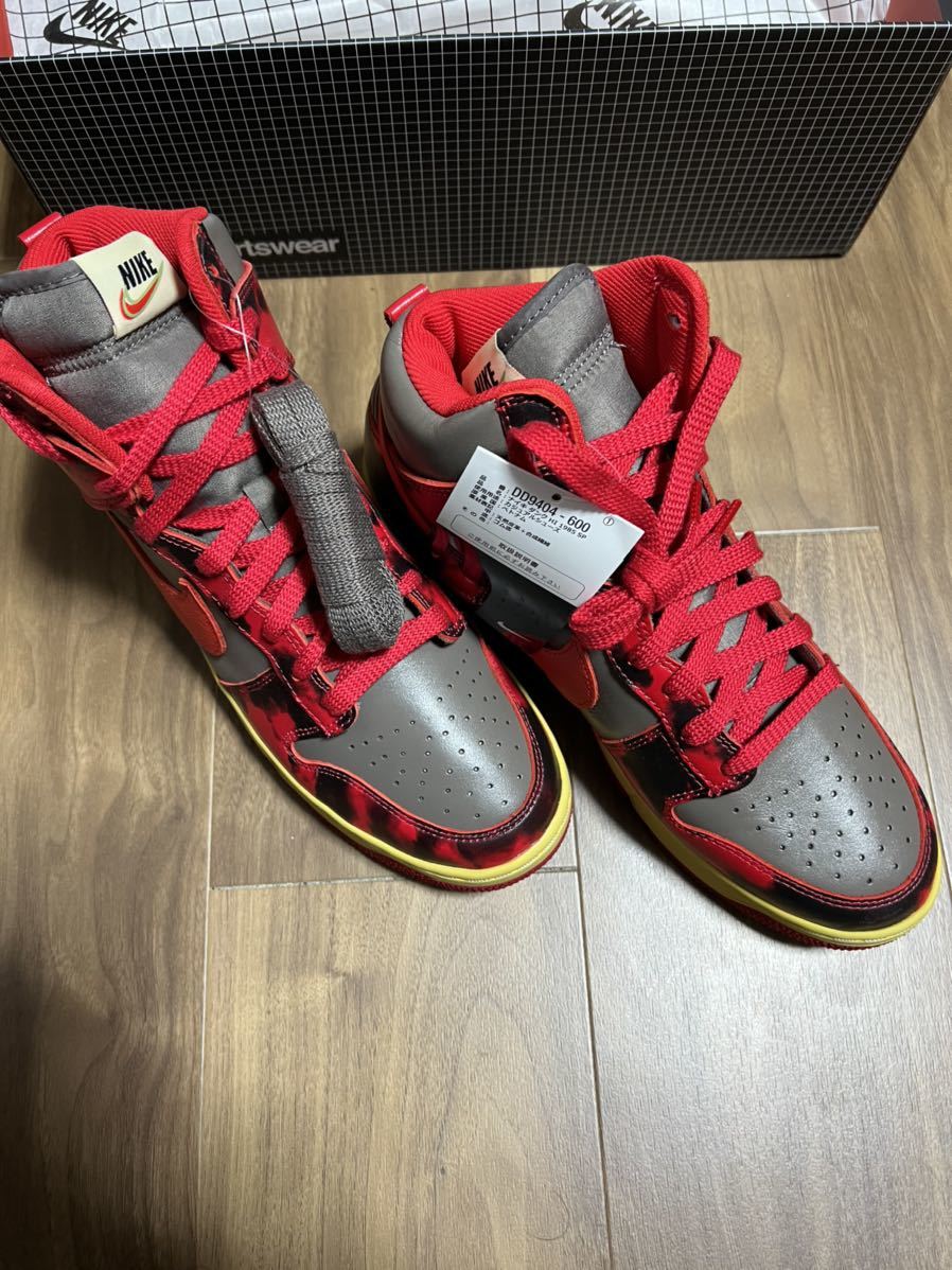 新品未使用未着用タグ付き】NIKE DUNK HIGH 1985 Red Acid 新品未使用未着用タグ付き】NIKE DUNK HIGH 1985 Red Acid