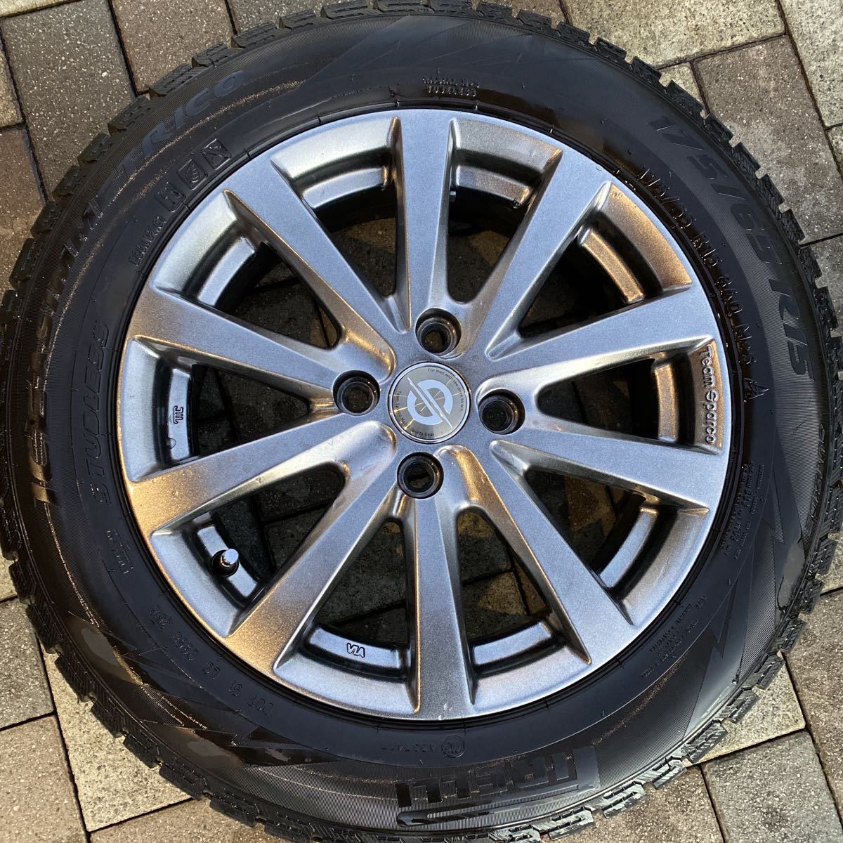 PIRELLI ICEASIMMETRICO ピレリ アイスアシンメトリコ 175/65R15 BMW MINI R56 MF16_画像4