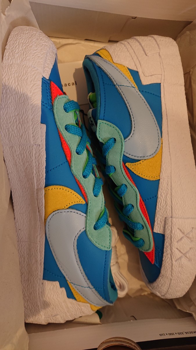 NIKE×sacai×KAWS ナイキ サカイ カウズ Blazer Low ブレーザー 26.5 ...