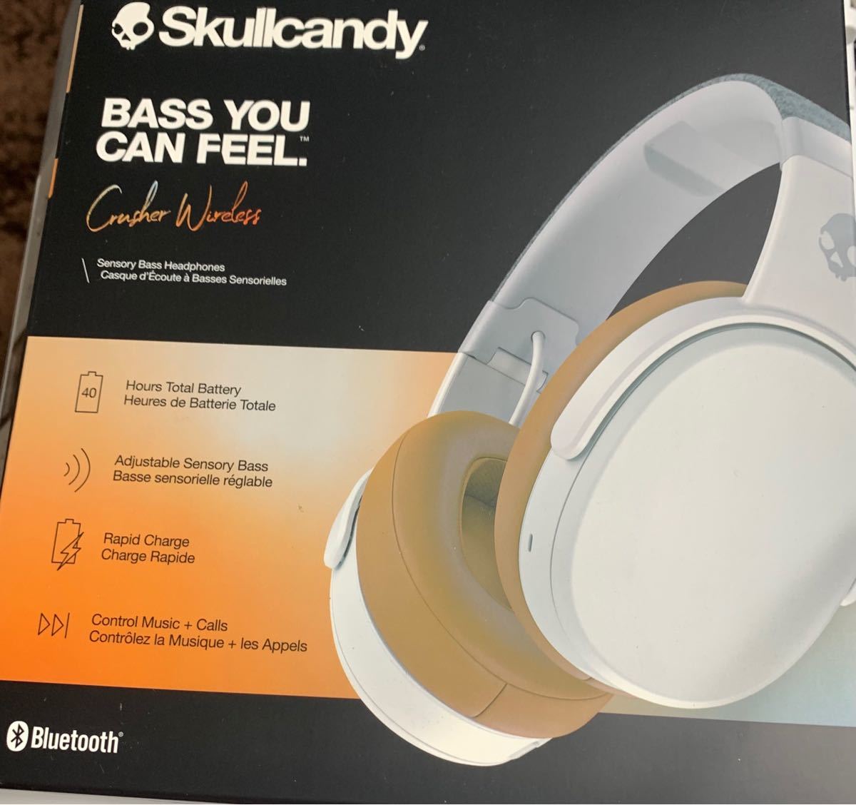 新品・未開封 Skullcandy ワイヤレスヘッドホン Bluetooth Wireless