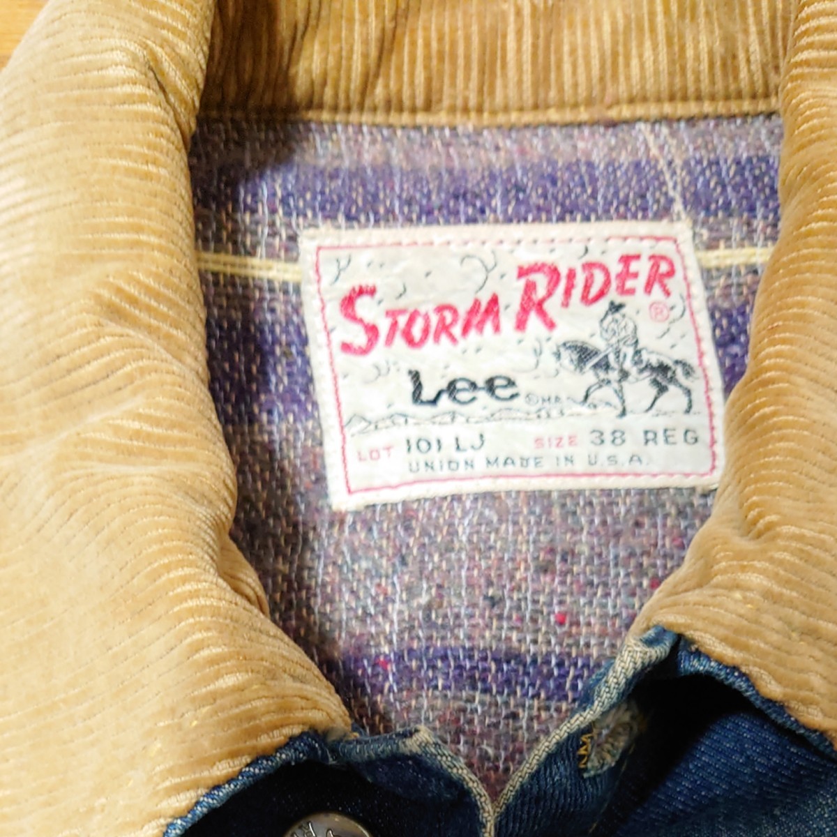 Lee リー ストームライダー 1960年代製 SIZE 38 | noonanwaste.com