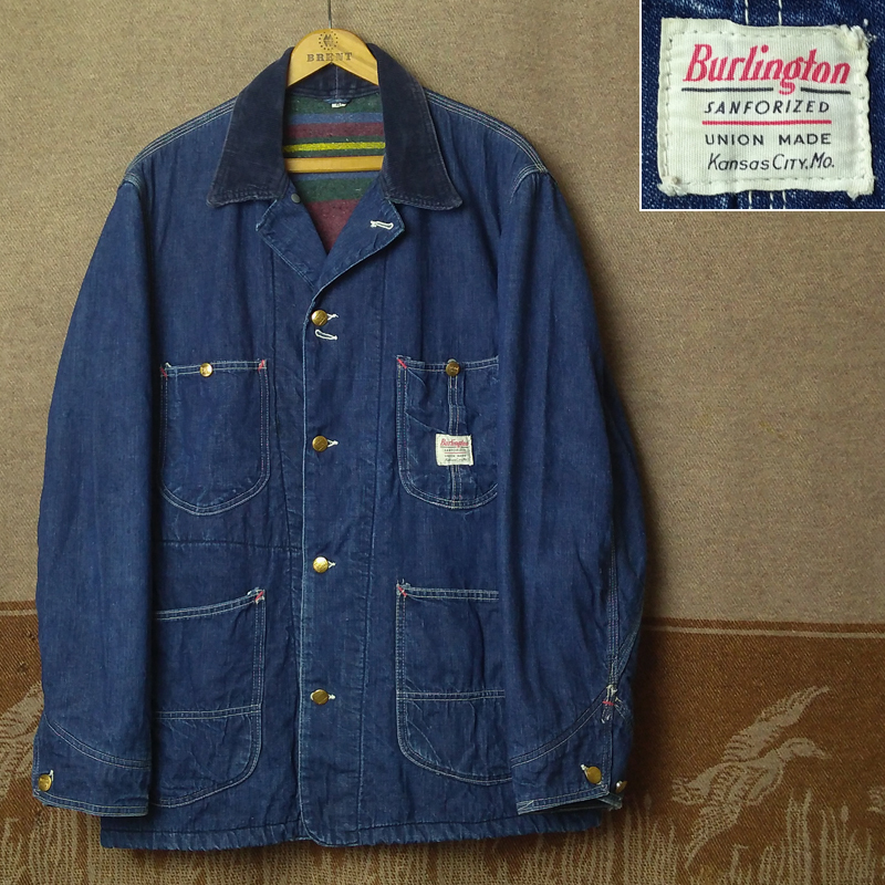 ヤフオク! - 50s 【Burlington】 Denim Chore