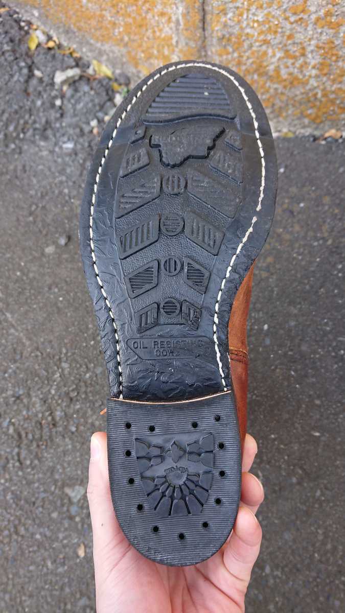 Redwing 2972 ラフ&タフ エンジニアブーツ 8 D カスタム ヒール