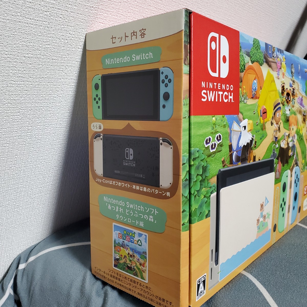 【未使用】Nintendo Switch あつまれどうぶつの森 セット