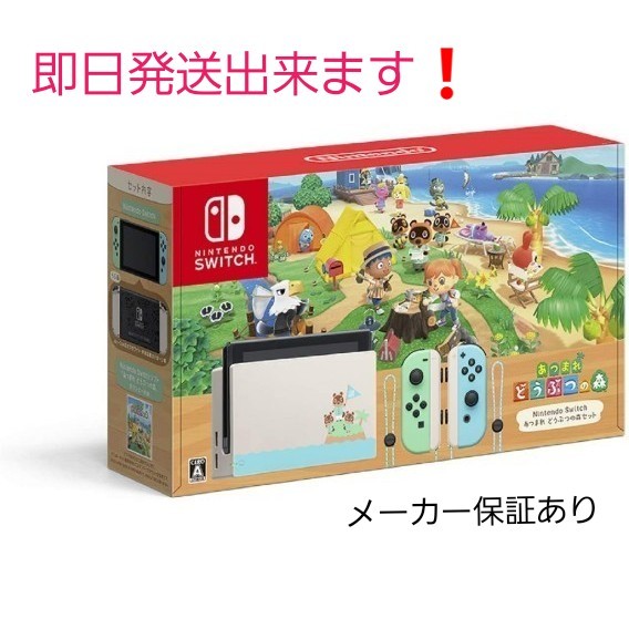 【未使用】Nintendo Switch あつまれどうぶつの森 セット