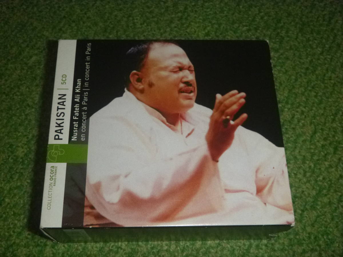 Nusrat Fateh Ali Khan / Pakistan En Concert A Paris /nslato*fate* есть * Haan / <CDBOX/5 листов комплект >