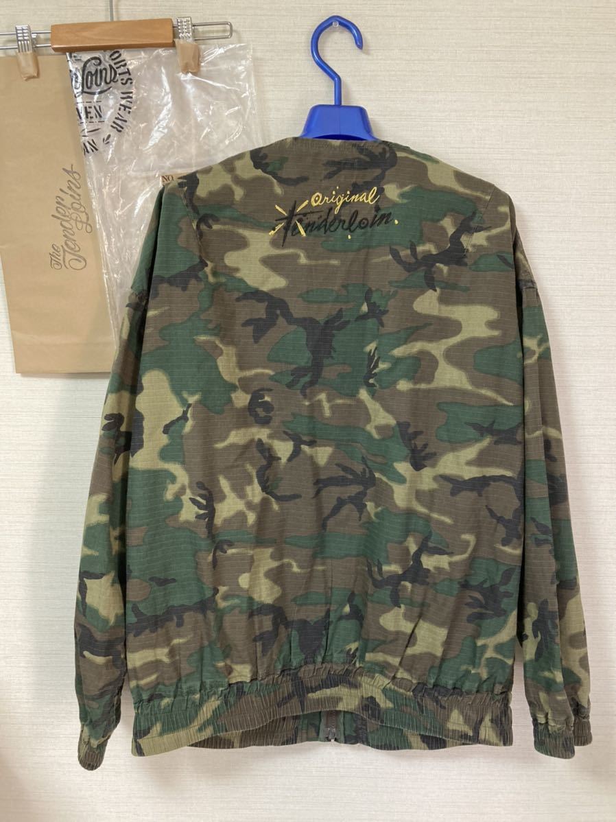 即決】新品未使用 20SS テンダーロイン ZIP UP WORK JKT CAMO