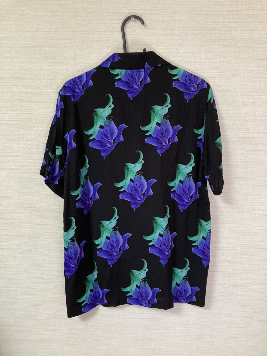 即決】14SS Sサイズ キムタク着 ワコマリア アロハ シャツ HERO
