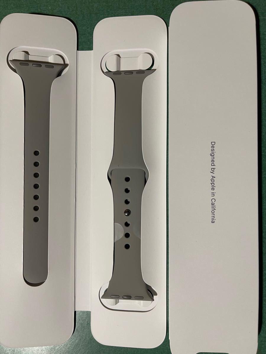 純正　Apple Watch アップルウォッチ　スポーツバンド　40mm ライトグレー