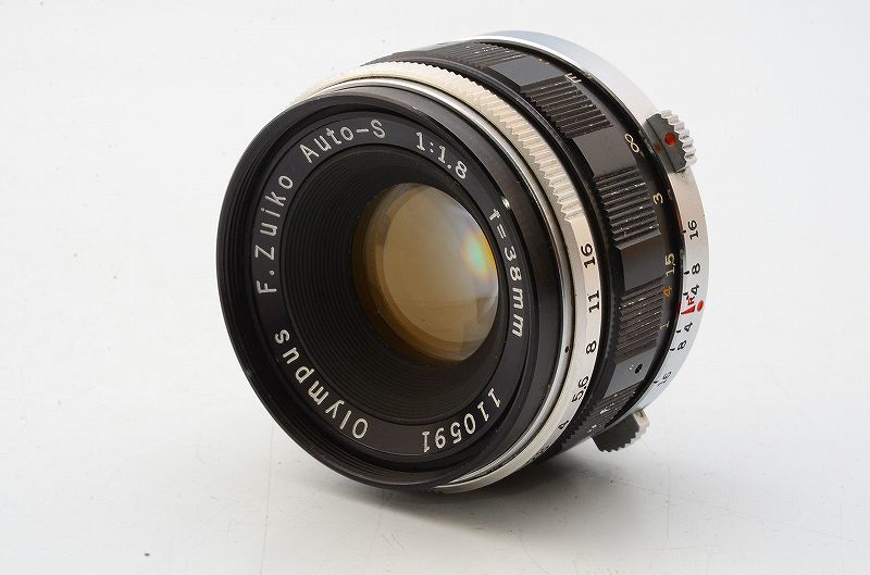 オリンパス OLYMPUS PEN F / F.Zuiko Auto-S 38mm F1.8 ボディ レンズ ペン ♯46_画像8