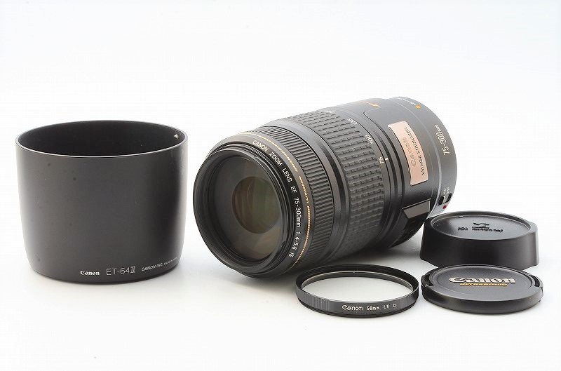 ☆美品☆ Canon EF 75-300mm IS F4-5.6 USM キヤノン キレイ 完動 手