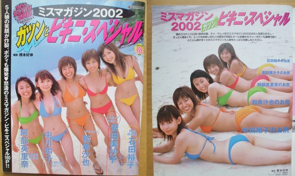 Yahoo!オークション - ミスマガジン 2002 ビキニ・スペシャル 中川翔子