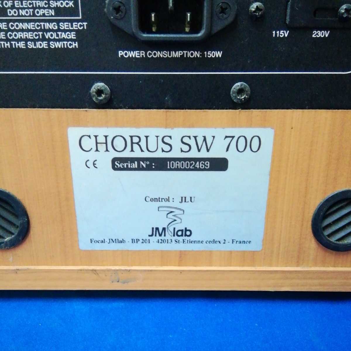 ヤフオク! - JMlab JMラボ CHORUS CHORUSSW700...