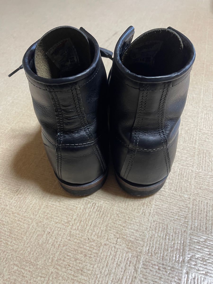 廃盤 美品 RED WING (レッドウイング) ベックマン 9014  BECKMAN ROUND BOOTS BLACK