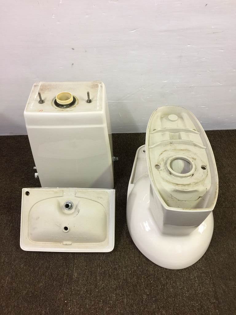 TOTO トイレ便器(床下排水)☆洋式便器「C730」とタンク「S731B TOTO トイレ便器(床下排水)☆洋式便器「C730」とタンク「S731B