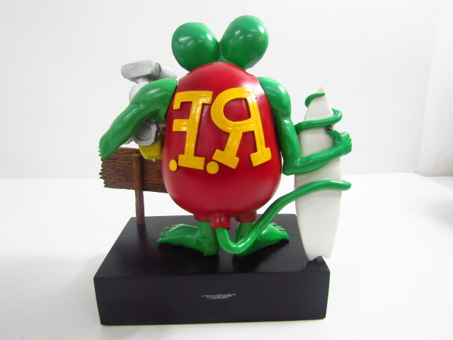 Rat Fink ラットフィンク RACE ALL NIGHT フィギュア☆TY10296 Rat Fink ラットフィンク RACE ALL NIGHT フィギュア☆TY10296