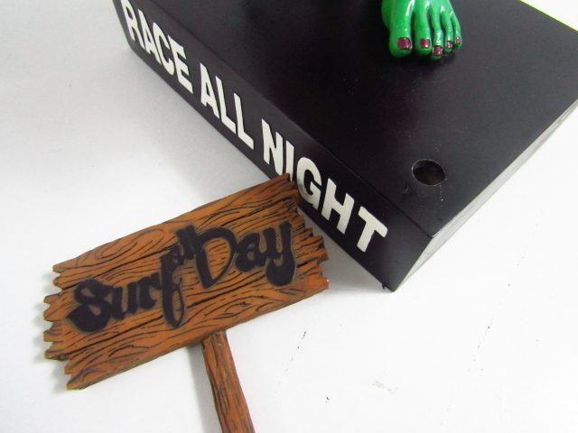 Rat Fink ラットフィンク RACE ALL NIGHT フィギュア☆TY10296 Rat Fink ラットフィンク RACE ALL NIGHT フィギュア☆TY10296