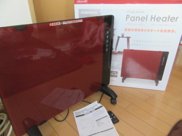 美品株式会社ドウシシャパネルヒーター即決激安6000円_画像1