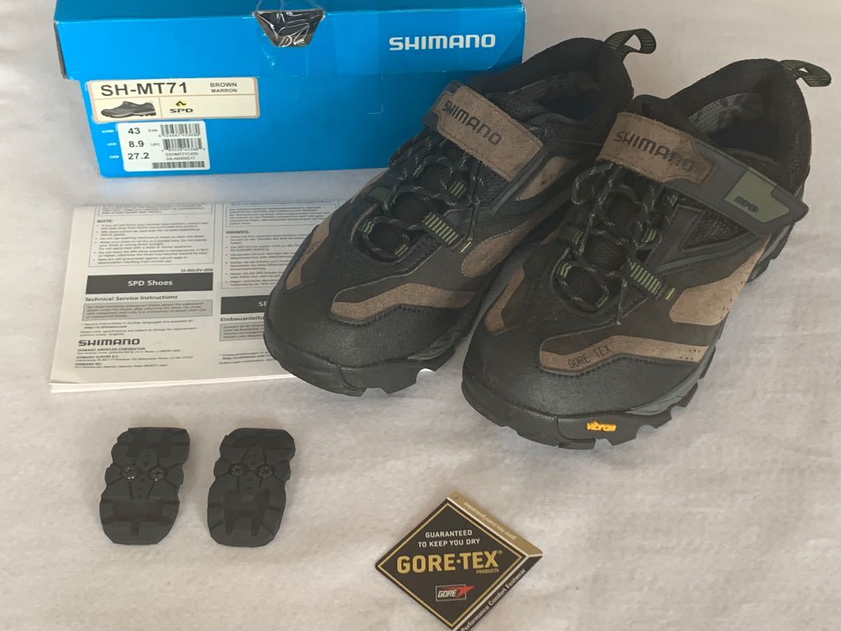 SHIMANOシマノ SH-MT71 SPDシューズ 43 27 2cm GORE-TEX|Yahoo SHIMANOシマノ SH-MT71 SPDシューズ 43 27 2cm GORE-TEX|Yahoo