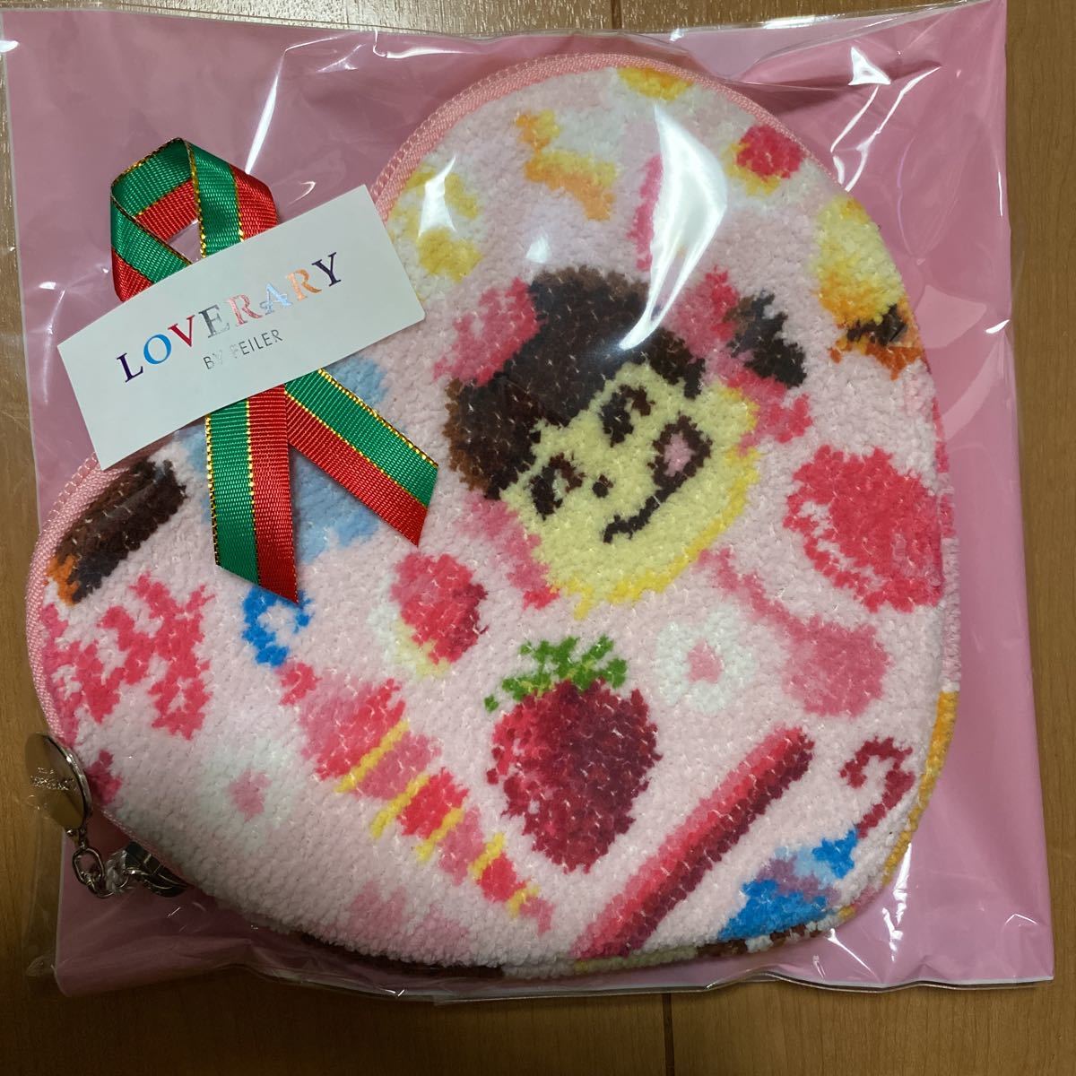 ラブラリーバイフェイラー ぺこちゃんコラボ ハートポーチ 限定 完売