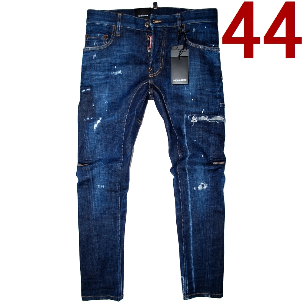 バイカー42 新品未使用 DSQUARED2 tidy biker ビッグタグ-