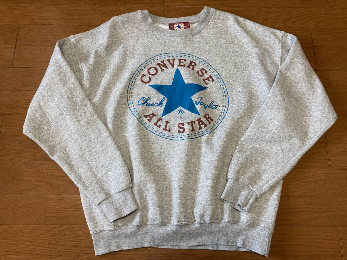 80s 90s ヴィンテージ USA製 CONVERSE ALL STAR コンバース オールスター スウェット トレーナー XL ビッグサイズ オーバーサイズ_画像5