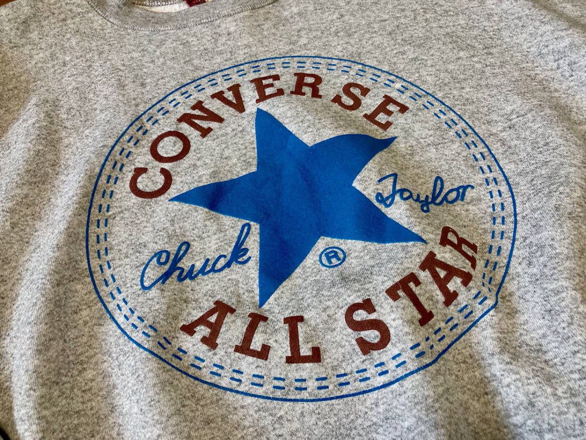 80s 90s ヴィンテージ USA製 CONVERSE ALL STAR コンバース オールスター スウェット トレーナー XL ビッグサイズ オーバーサイズ_画像2