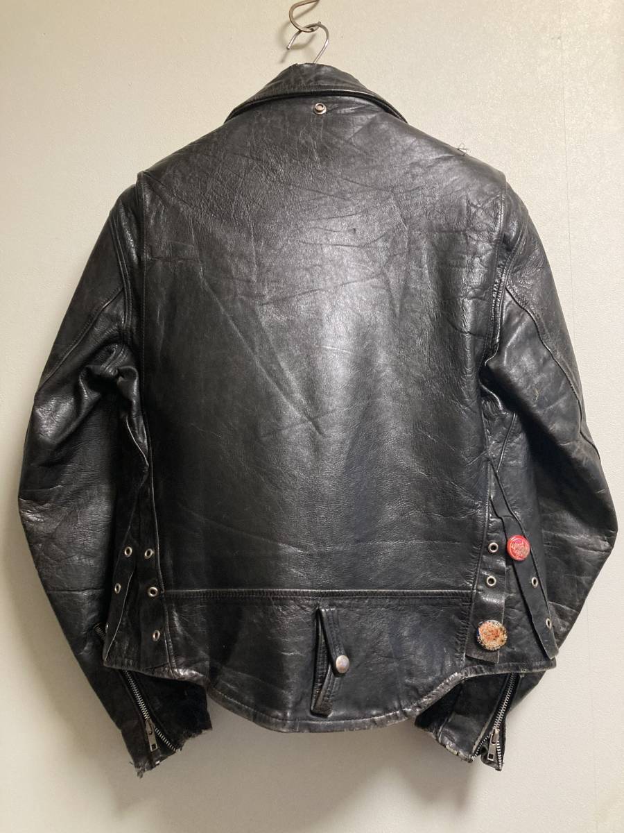60s ヴィンテージ BECK ベック ダブル レザー モーターサイクル