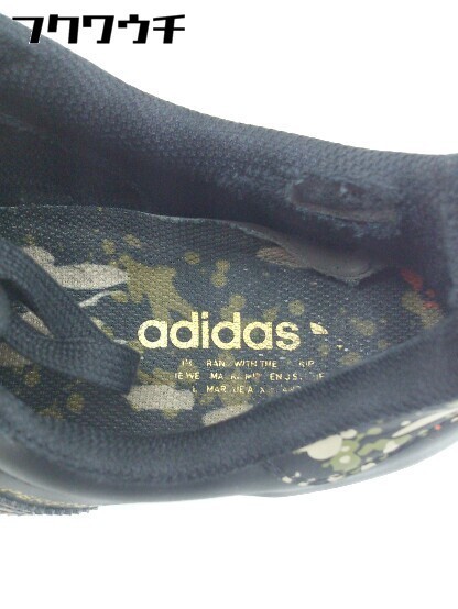 ◇ adidas アディダス Superstar FX5539 スニーカー シューズ サイズ27ｃｍ ブラック マルチ メンズ_画像5