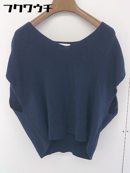 Elendeek エレンディーク ノースリーブ ニット セーター サイズf ネイビー系 レディース Elendeek エレンディーク ノースリーブ ニット セーター サイズf ネイビー系 レディース