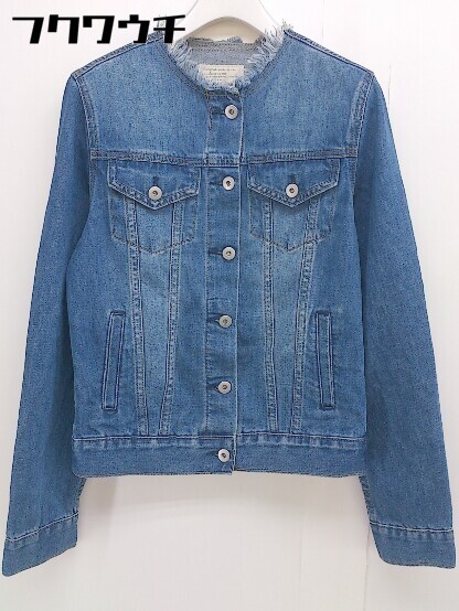 ◇ PATTERN TORSO パターントルソ antiqua 長袖 デニム ジャケット Gジャン サイズSM インディゴ レディース_画像2