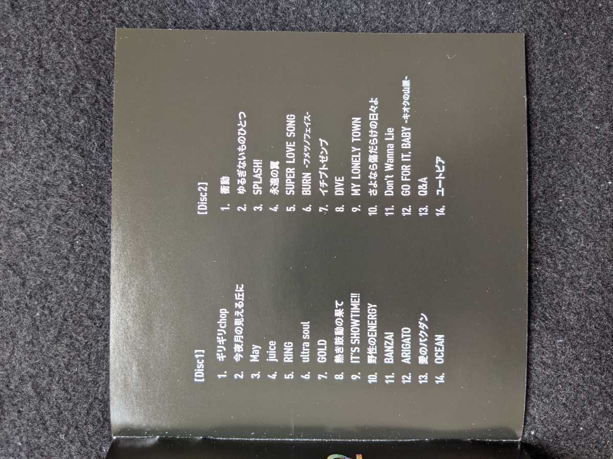 B'z The Best XXV 1999-2012　ベストアルバム　ultra soul　熱き鼓動の果て　IT'S SHOWTIME　OCEAN 衝動　永遠の翼　イチブトゼンブ　即決_画像2